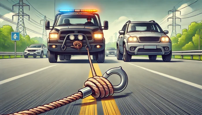 Частые ошибки при самостоятельной буксировке автомобиля 2 Buksrir2